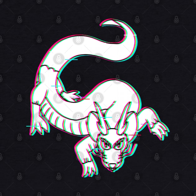 Rat Dragon (Glitched Version) by Rad Rat Studios